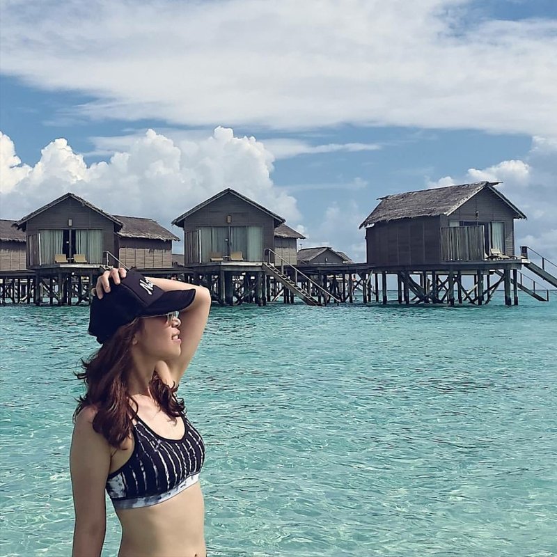 Sey Activewear Strappy Bra and  Ruche Shorts Tie Dye Black New Item!! - 女装泳衣/比基尼 - 其他材质 黑色