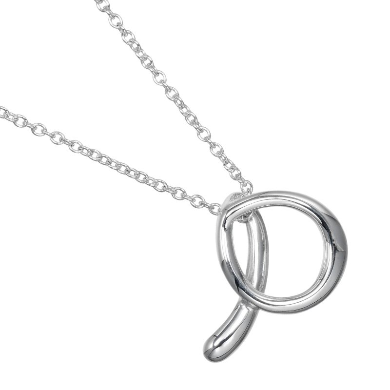 [日本直送] Tiffany & Co.字母A 项链 925银约 2.4g [二手] A 级 - 项链 - 银 银色