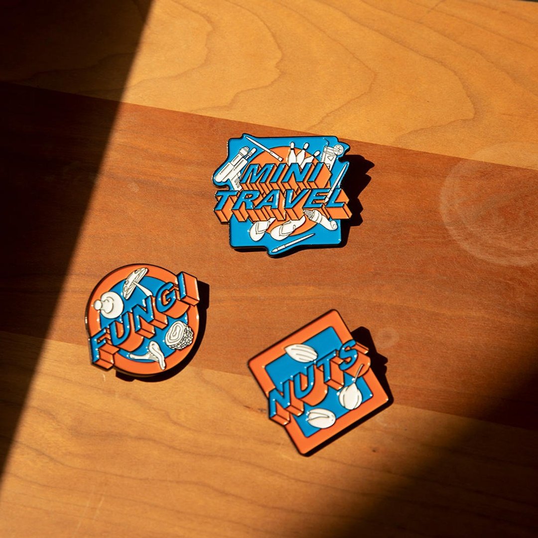 【ITO】品牌徽章 BADGE (胸章包袋潮流饰品)/ FUNGI - 徽章/别针 - 其他材质 