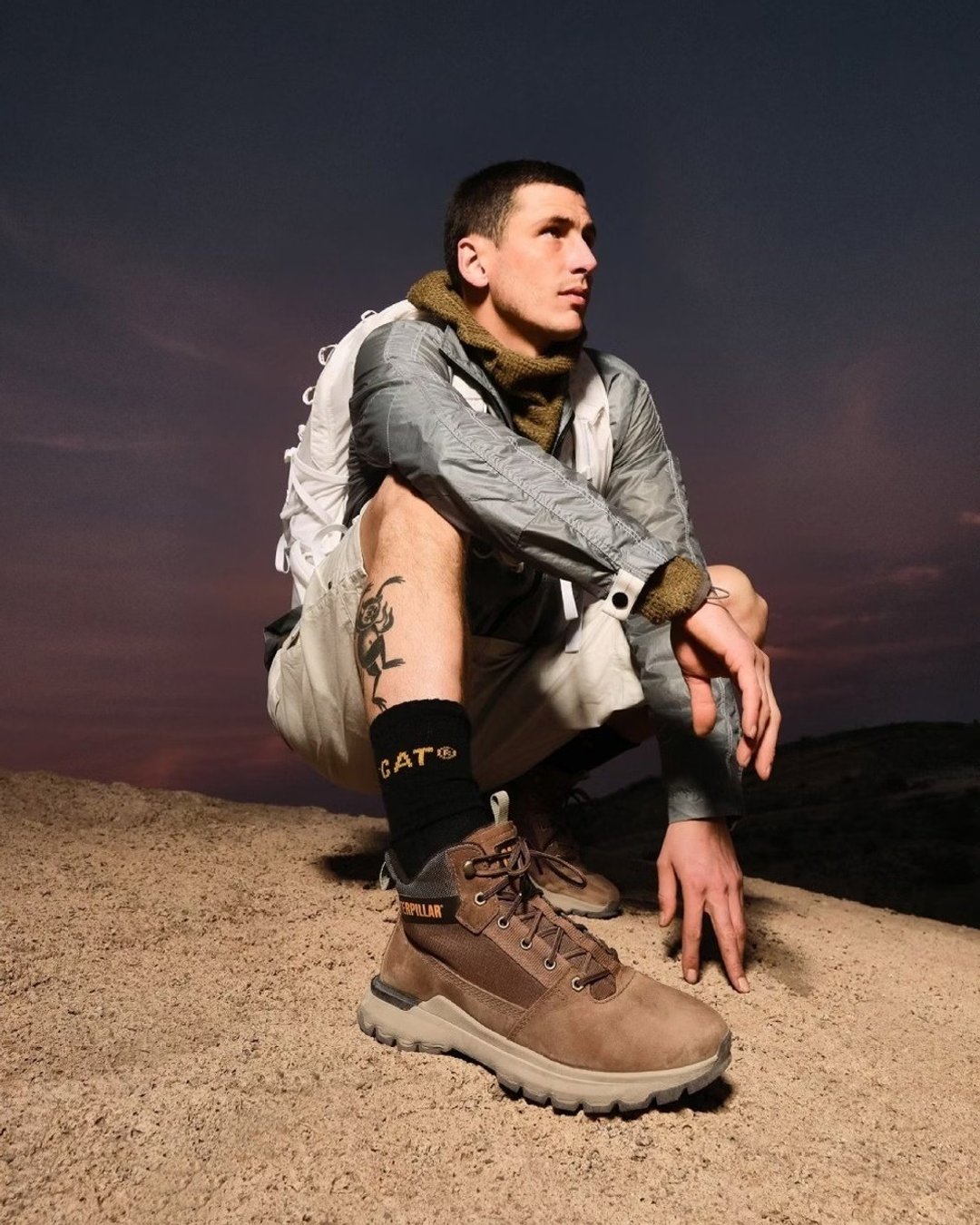 CAT COLORADO SNEAKER 经典复刻休闲鞋 男鞋-经典咖 - 男款靴子 - 真皮 