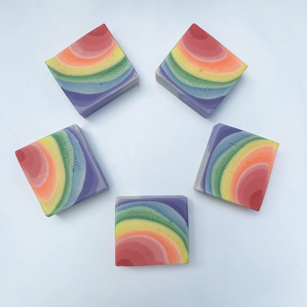 Rainbow 渐层彩虹 | 手工皂 - 肥皂/手工皂 - 其他材质 多色