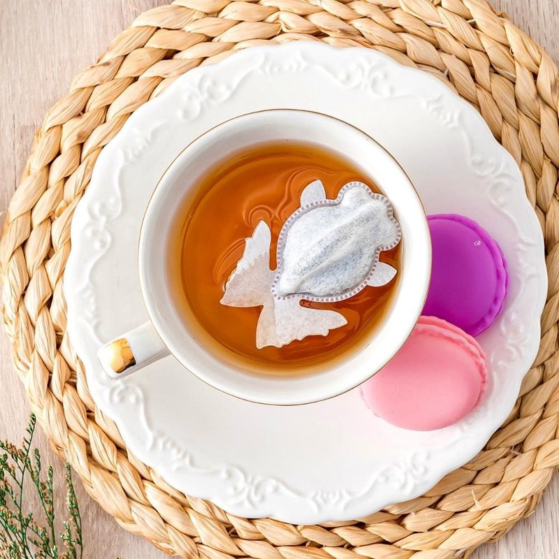 金鱼茶包【提拉米苏】独享包(10入) 英式红茶 伴手礼 茶叶 - 茶 - 植物．花 