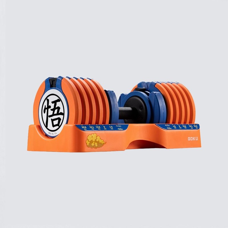七龙珠Z 25公斤(55磅)15段重量 可调式哑铃 悟空款 - 运动/健身用品 - 其他材质 多色