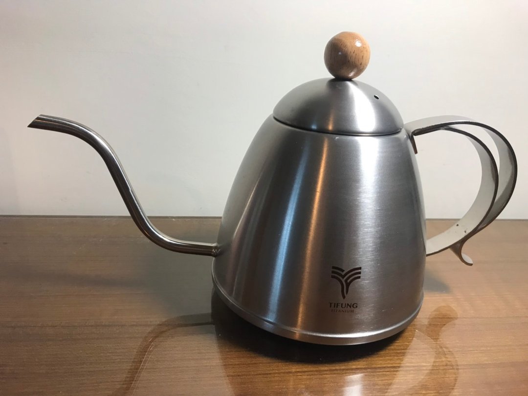 手冲咖啡壶 茶壶 钛壶 - 咖啡壶/周边 - 其他金属 银色