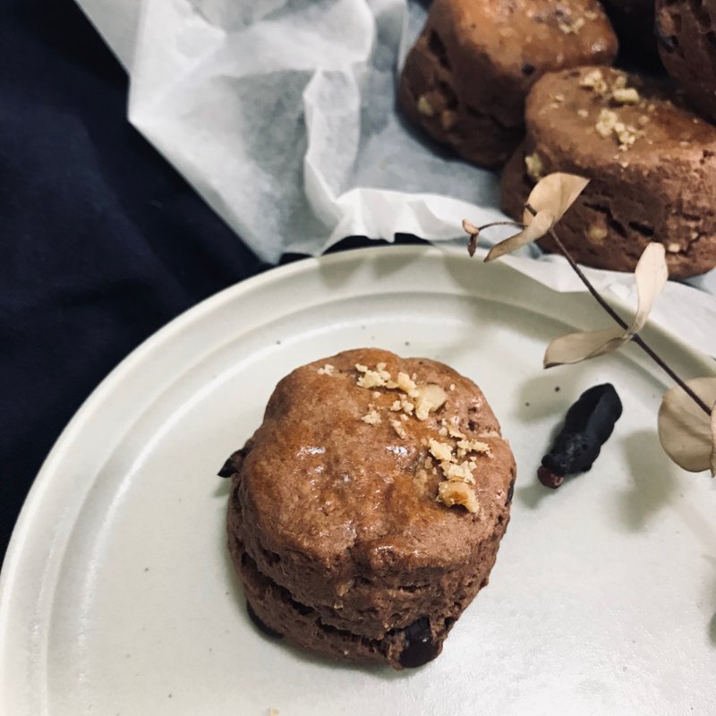 榛果浓可可司康 - 蛋糕/甜点 - 新鲜食材 