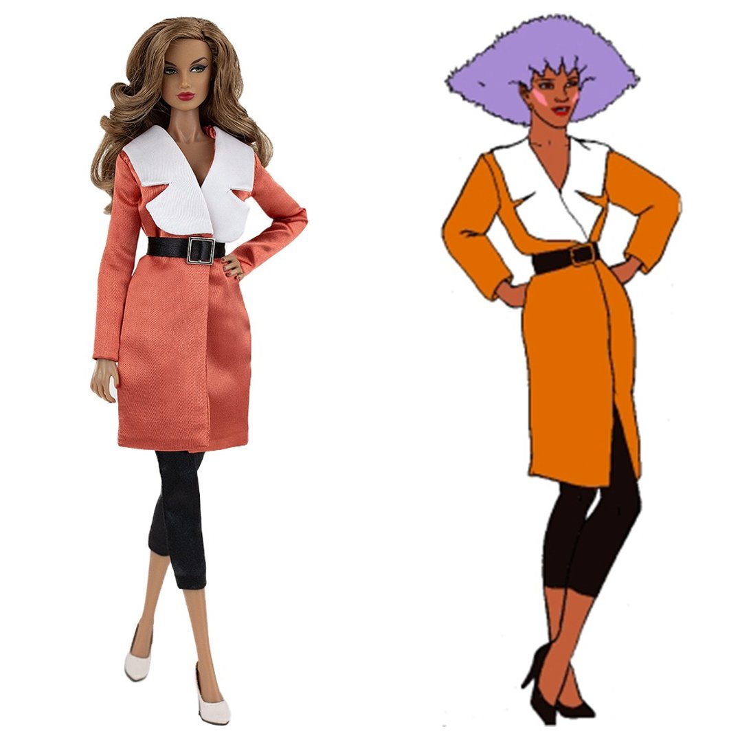 ELENPRIV Shana In Stitches outfit from Jem &amp; the Holograms for Color Infusion - 玩具/玩偶 - 聚酯纤维 