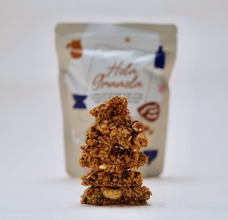 Hola Granola 原味枫糖 - 谷物麦片 - 新鲜食材 卡其色