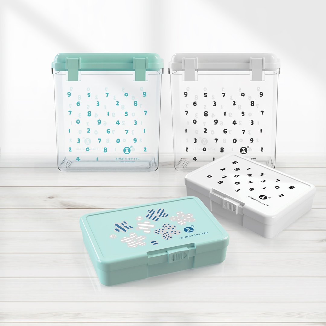 【Pinkoi x SOU・SOU】红A收纳套装 - 收纳用品 - 塑料 