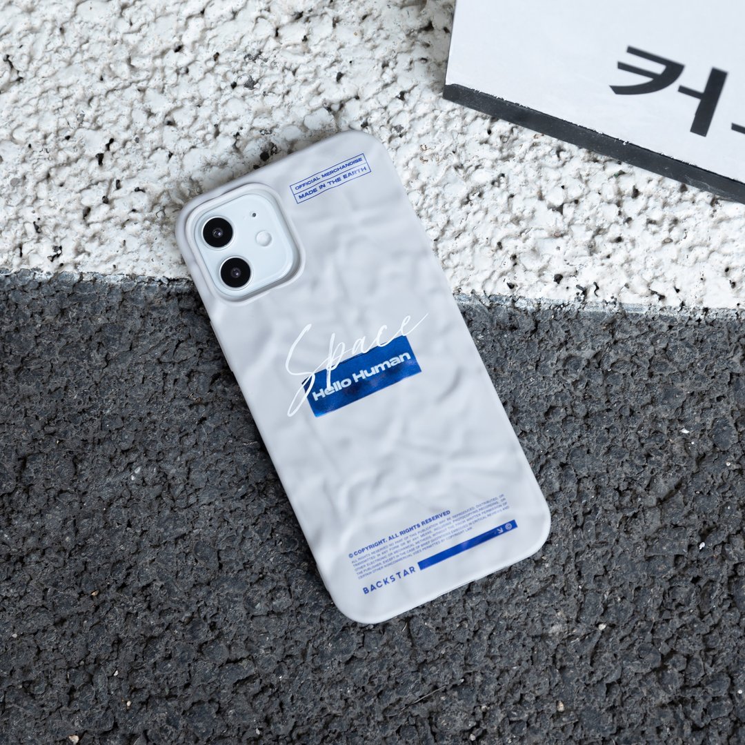 BackStar 水泥褶皱iPhone手机壳 立体纹路 雾面软壳 - 手机壳/手机套 - 塑料 