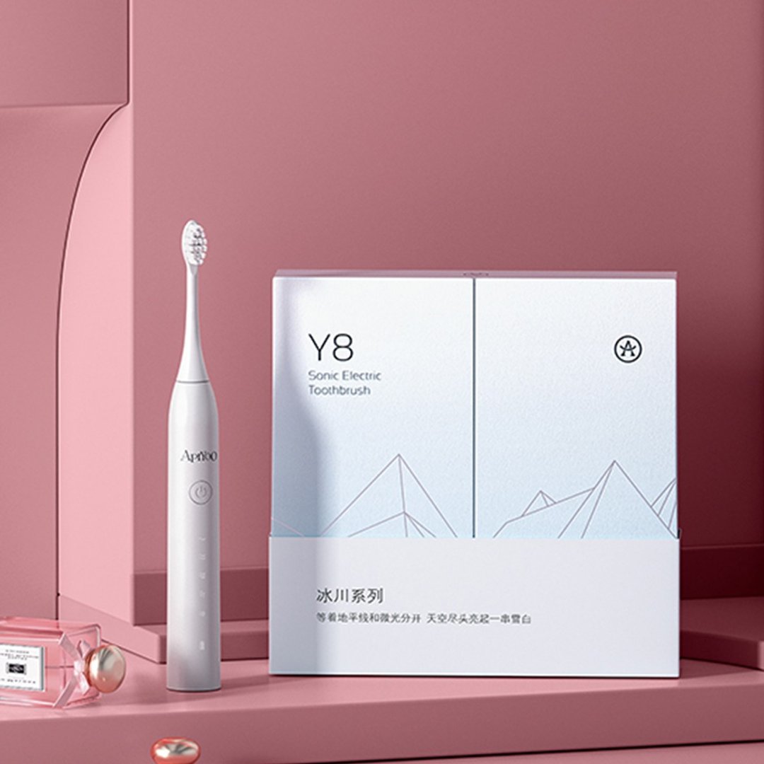 【免运特惠】声波自动防水电动牙刷圣诞礼物/艾优apiyoo - 其他 - 其他材质 