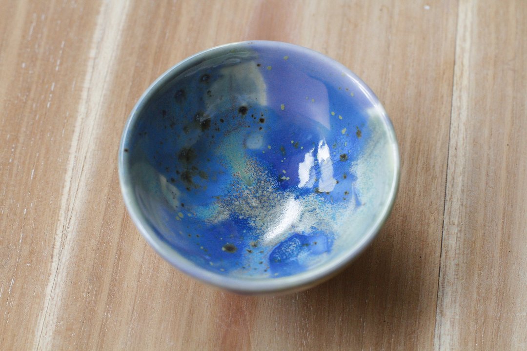 小茶杯16 - 茶具/茶杯 - 陶 蓝色