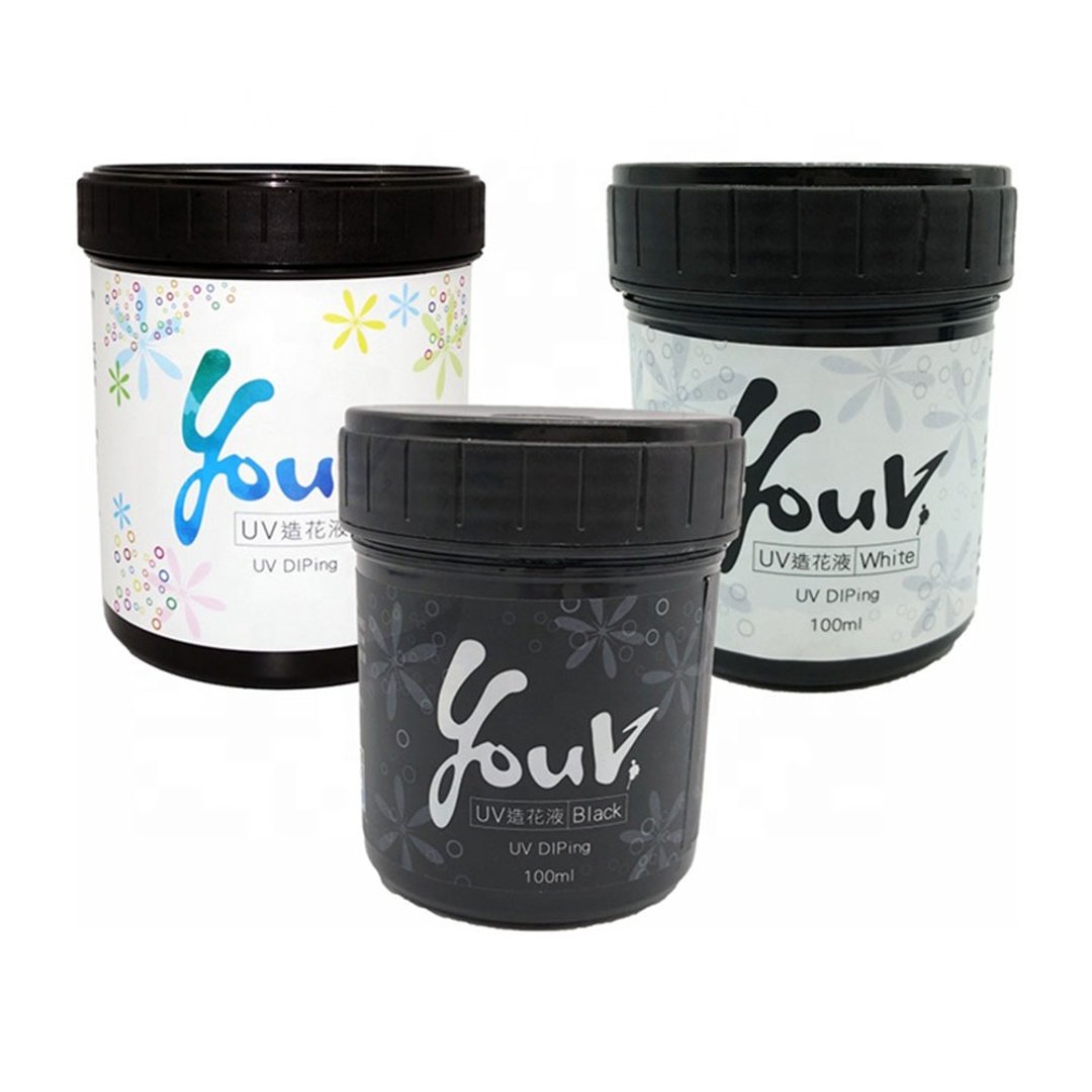 UV造花液100ML - 水晶花制作 - 零件/散装材料/工具 - 其他材质 多色