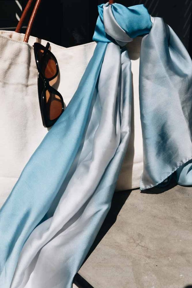 围巾 柔软天空披肩 - gussurï - 丝巾 - 其他材质 多色