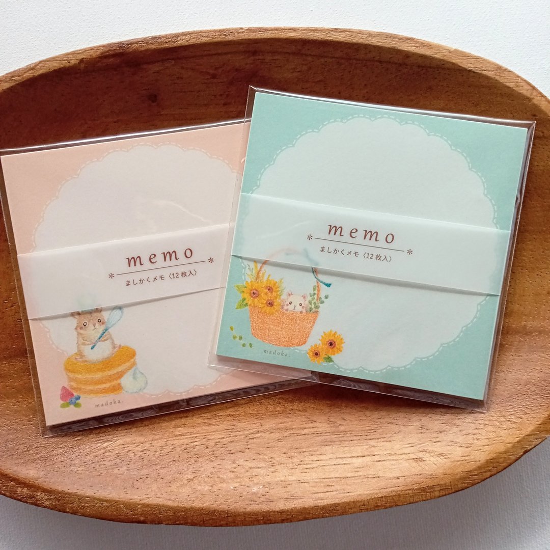 仓鼠 方形便条纸 - 笔记本/手帐 - 纸 橘色