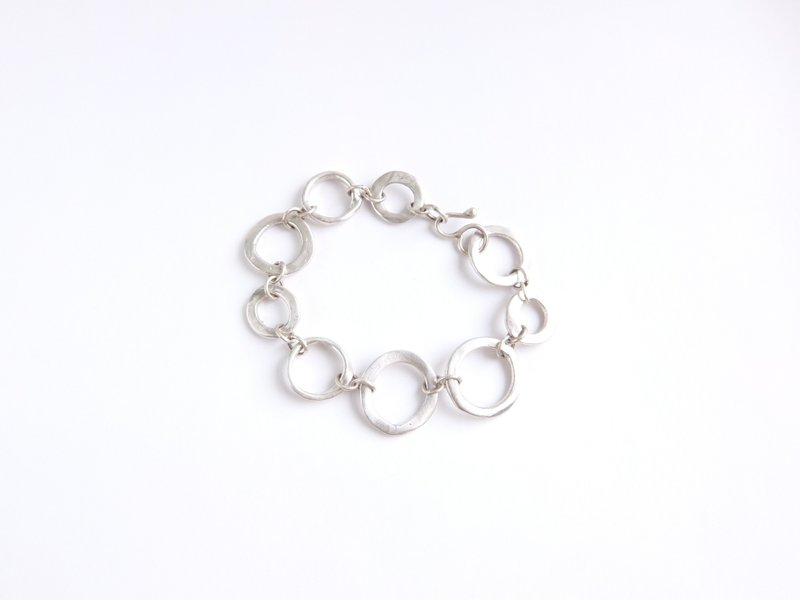 圈圈纯银手链 - 手链/手环 - 其他金属 