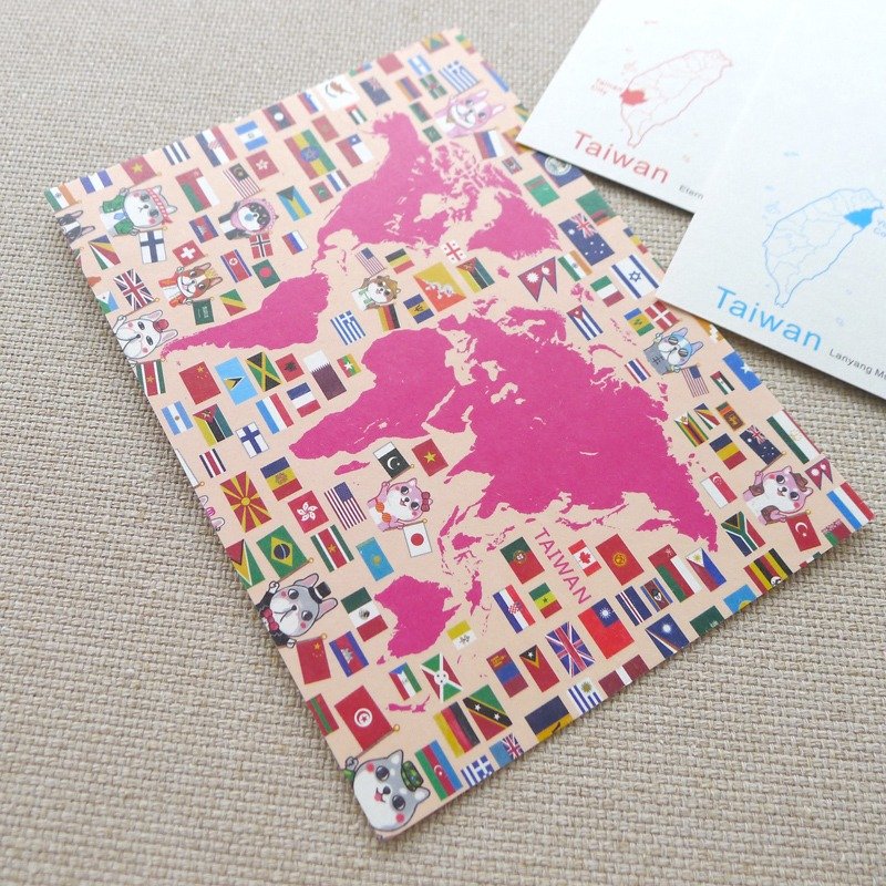 【买二送一】地球观察家惊喜包-叁2 台湾城市地景系列 明信片 - 卡片/明信片 - 纸 