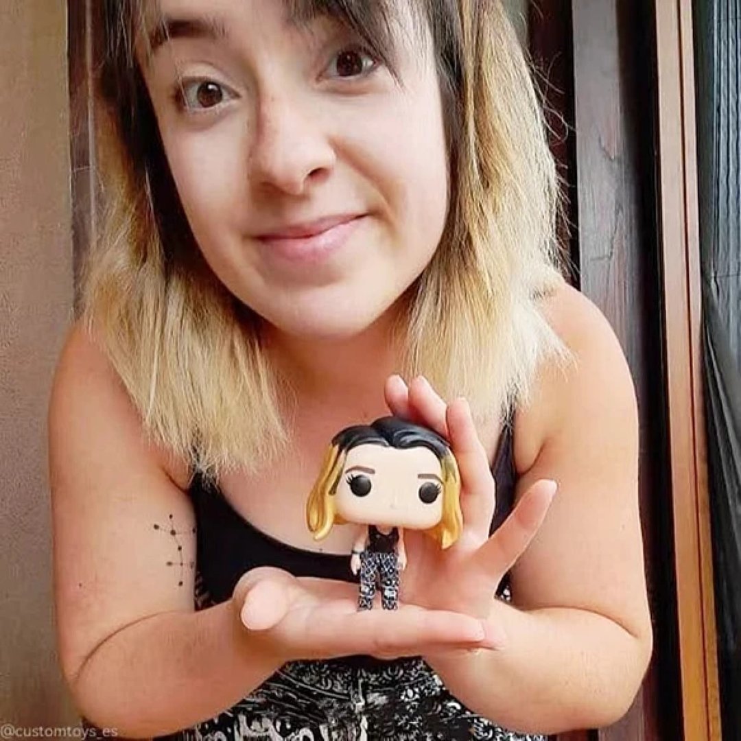 纯手工定制美国Funko Pop 自画肖像公仔娃娃男朋友老公生日礼物 - 玩偶/公仔 - 粘土 多色