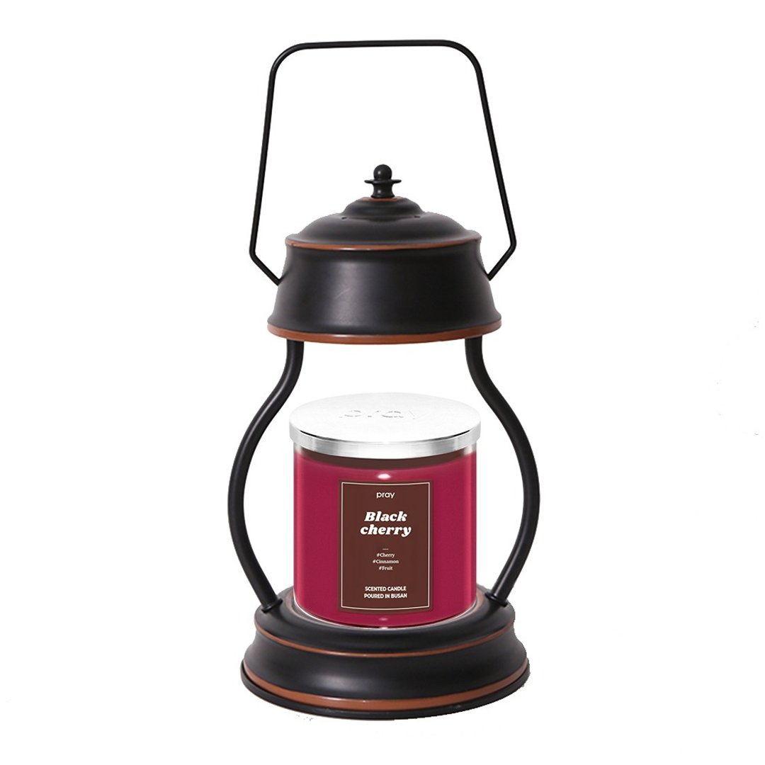 【韩国 PRAY】节庆香氛组/暖灯L+蜡烛480g - 蜡烛/烛台 - 玻璃 多色