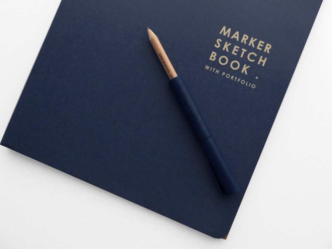 Marker Sketchbook set C - 笔记本/手帐 - 纸 蓝色
