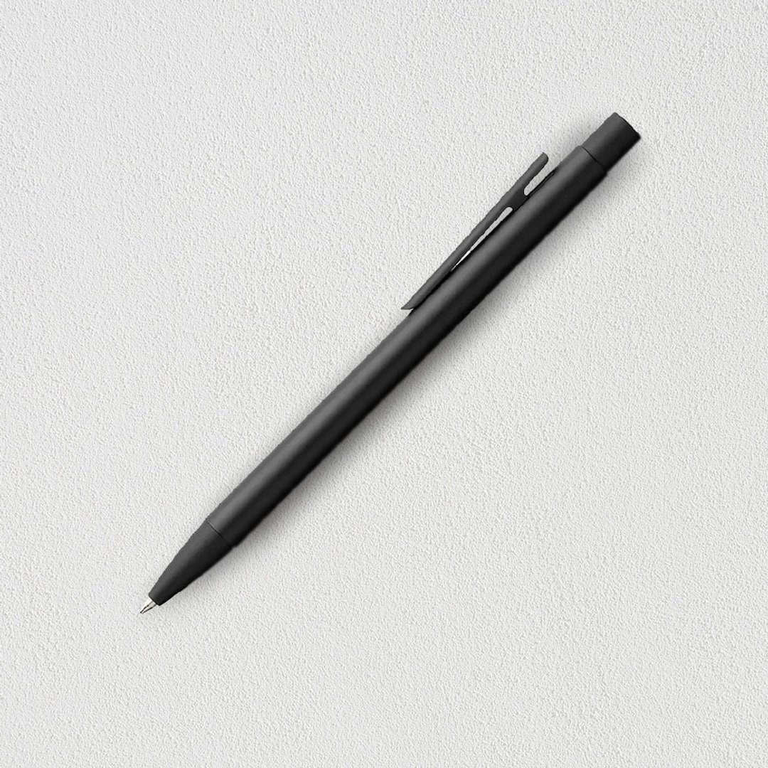 【Faber-Castell】NEO Slim 黑沙袖珍原子笔 免费刻字 - 圆珠笔/中性笔 - 其他材质 黑色