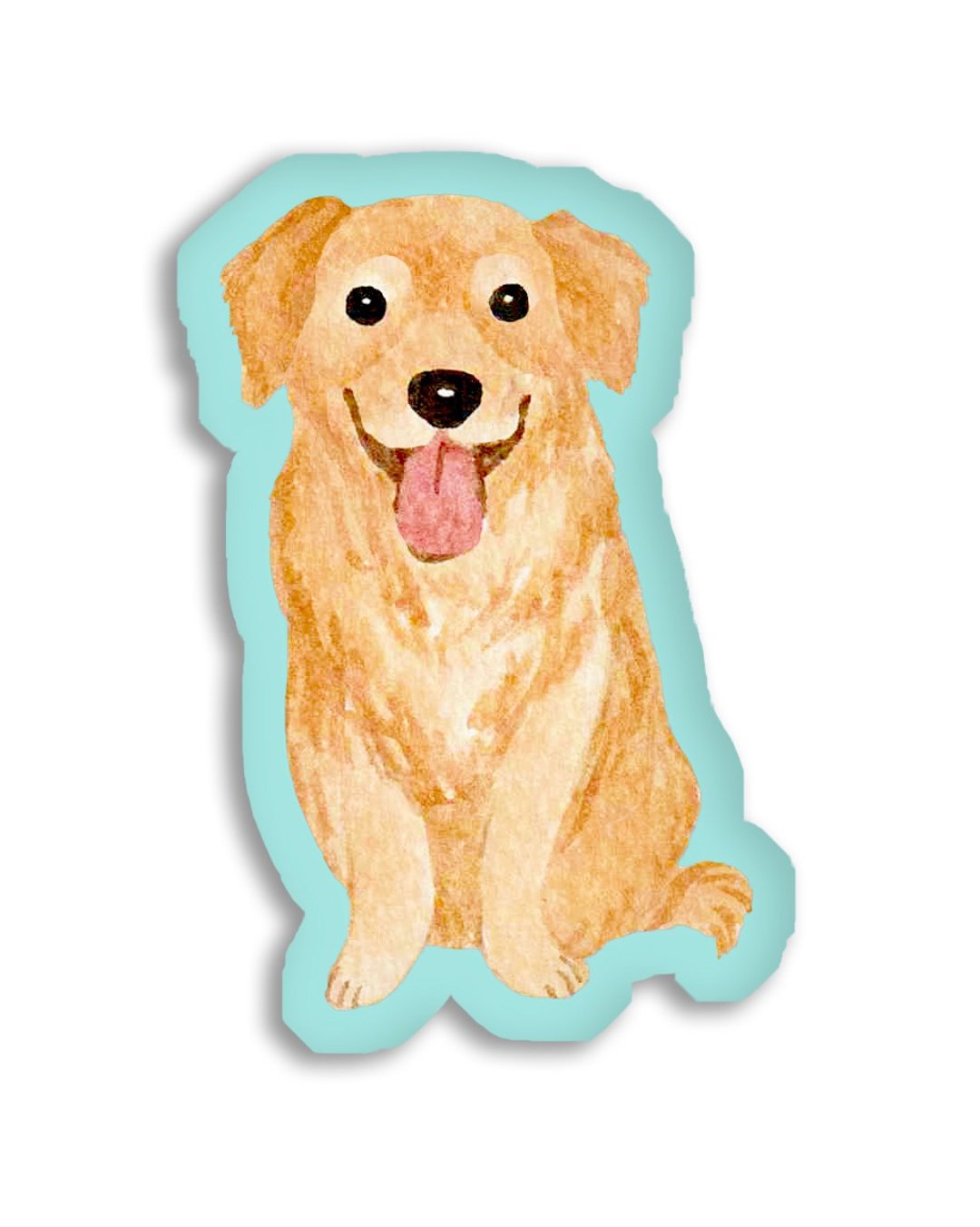 金毛寻回犬 黄金猎犬 小狗 抱枕 咕𠱸 - 枕头/抱枕 - 棉 多色