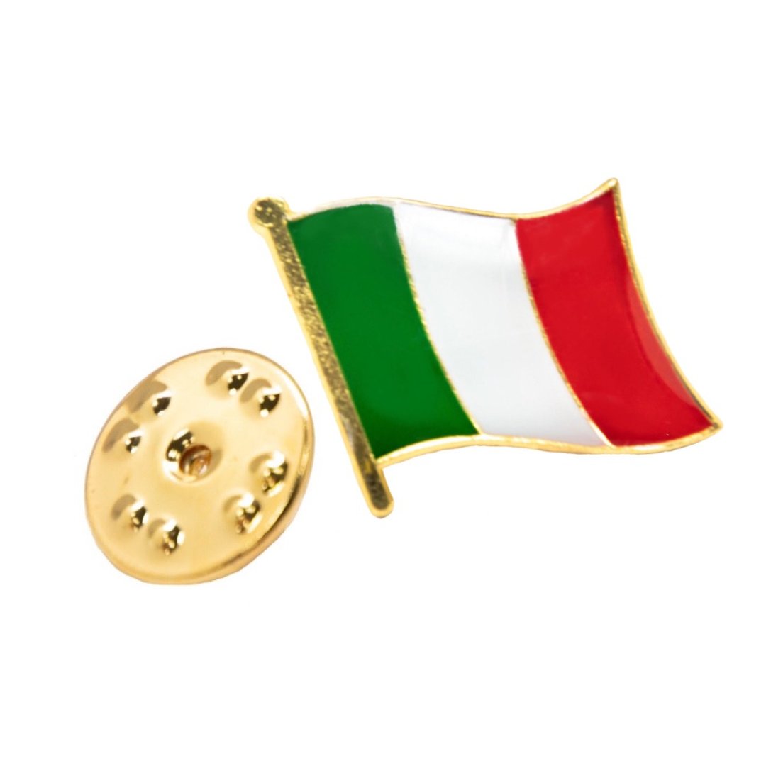 Italy意大利 国家胸针 纪念别针 金属胸章 纪念胸徽 选举 送礼 - 胸针 - 其他材质 多色