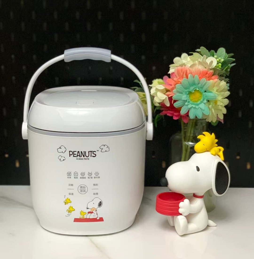 SNOOPY 原装正版 1.6L 智能电饭煲 (白色) - 其他小家电 - 塑料 白色