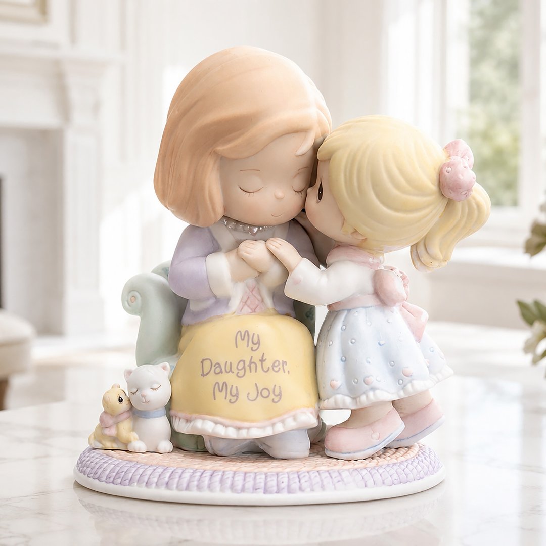 Precious Moments 母女情深 My Daughter My Joy 珍贵时刻水滴娃娃 - 玩偶/公仔 - 瓷 