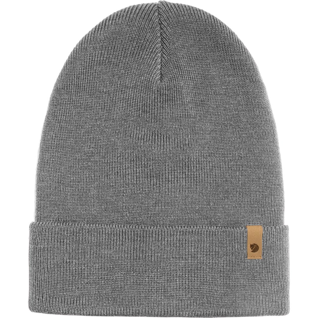 【Fjallraven 北极狐】Classic Knit Hat 针织羊毛帽_020灰 - 帽子 - 其他材质 灰色