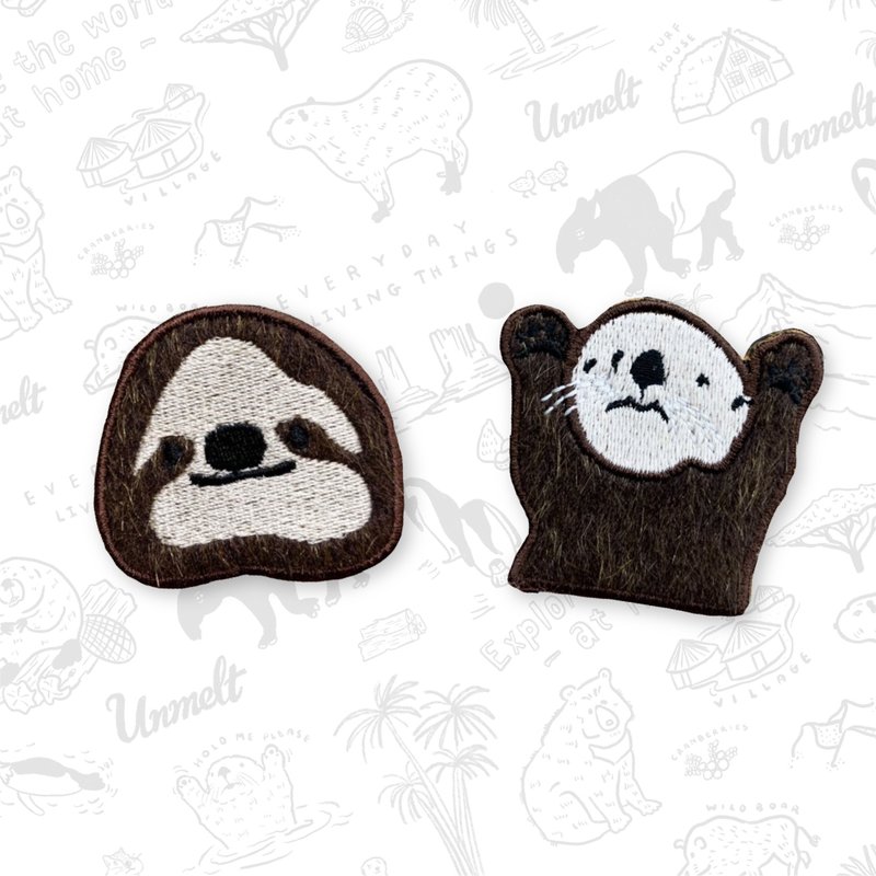 手机握把 / 抓地力 / 懒惰 / 海獭 - 手机配件 - 聚酯纤维 咖啡色