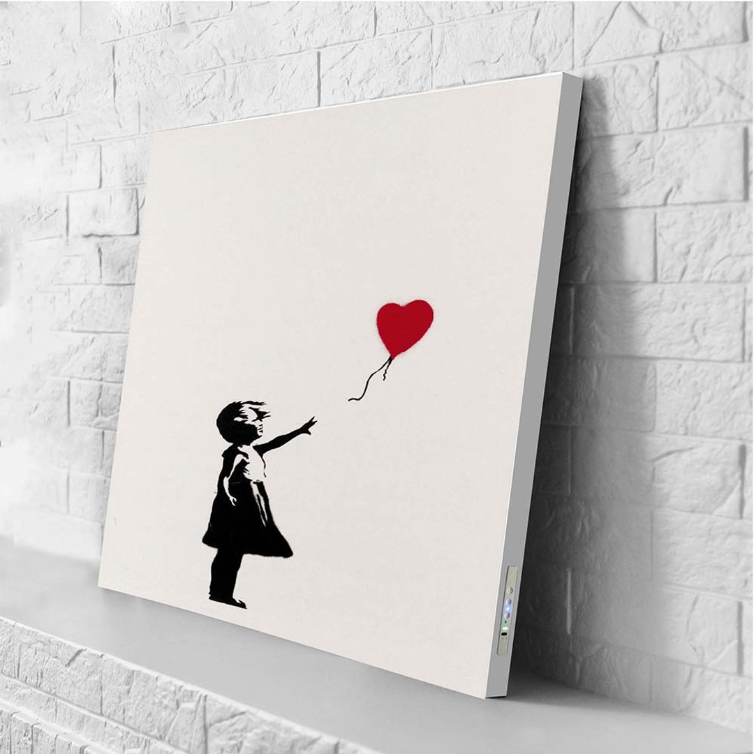 【英国 Banksy】蓝牙画布音箱 联名款Girl With Balloon-气球女孩 - 扩音器/喇叭 - 木头 多色