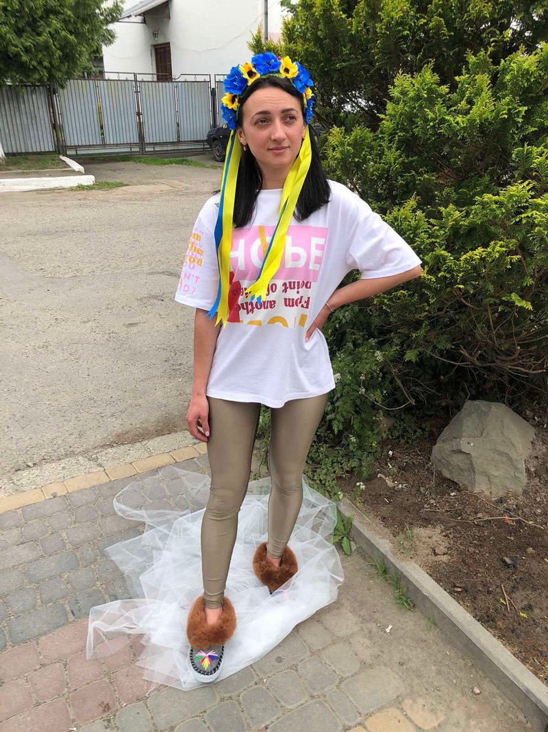 Traditional Ukrainian shoes - 其他女款皮鞋 - 真皮 