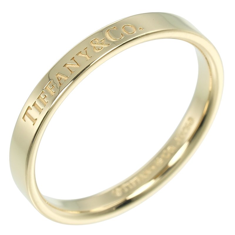 [日本直送] Tiffany & Co. 戒指 尺寸 18.5 3mm 型号 K18YG黄金3.8g [二手] A 级 - 戒指 - 贵金属 金色
