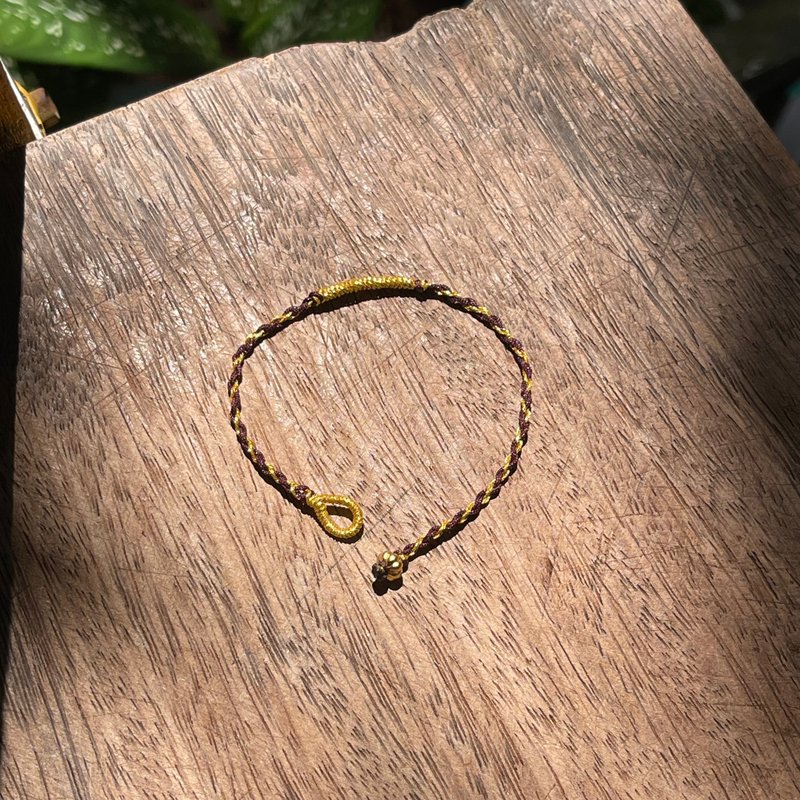 小南瓜编织手绳—金刚结。小南瓜。订制手绳 - 手链/手环 - 其他材质 多色