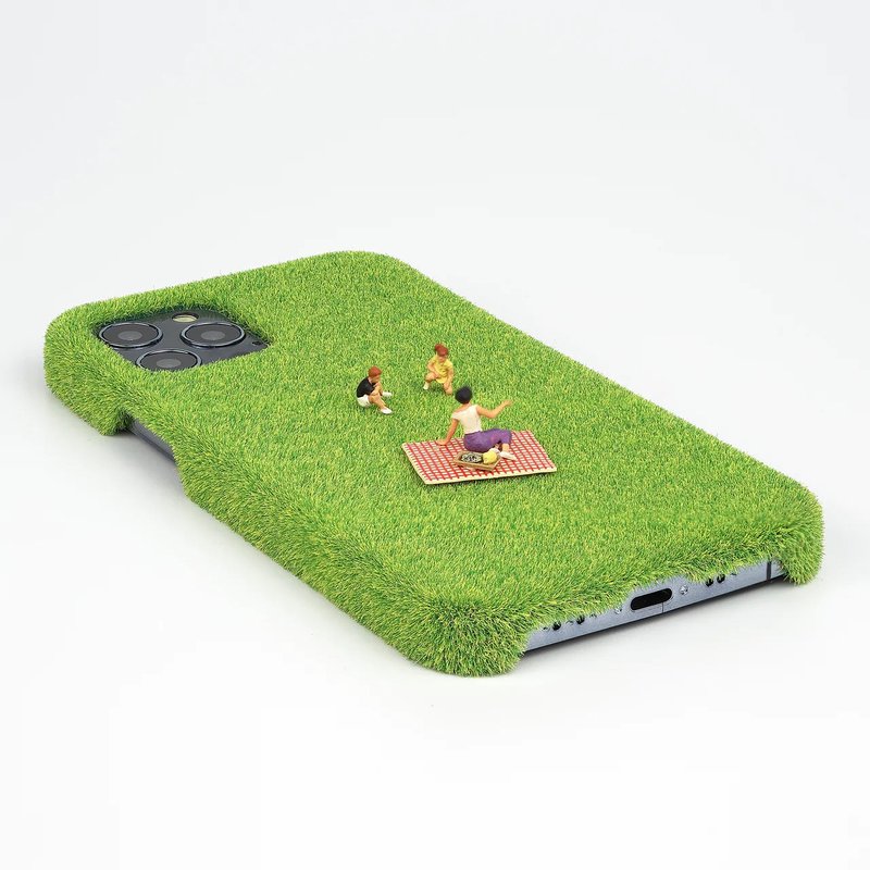 Shibaful -代々木公园- for iPhone Case 深绿公园草坪手机壳 - 手机壳/手机套 - 其他材质 绿色