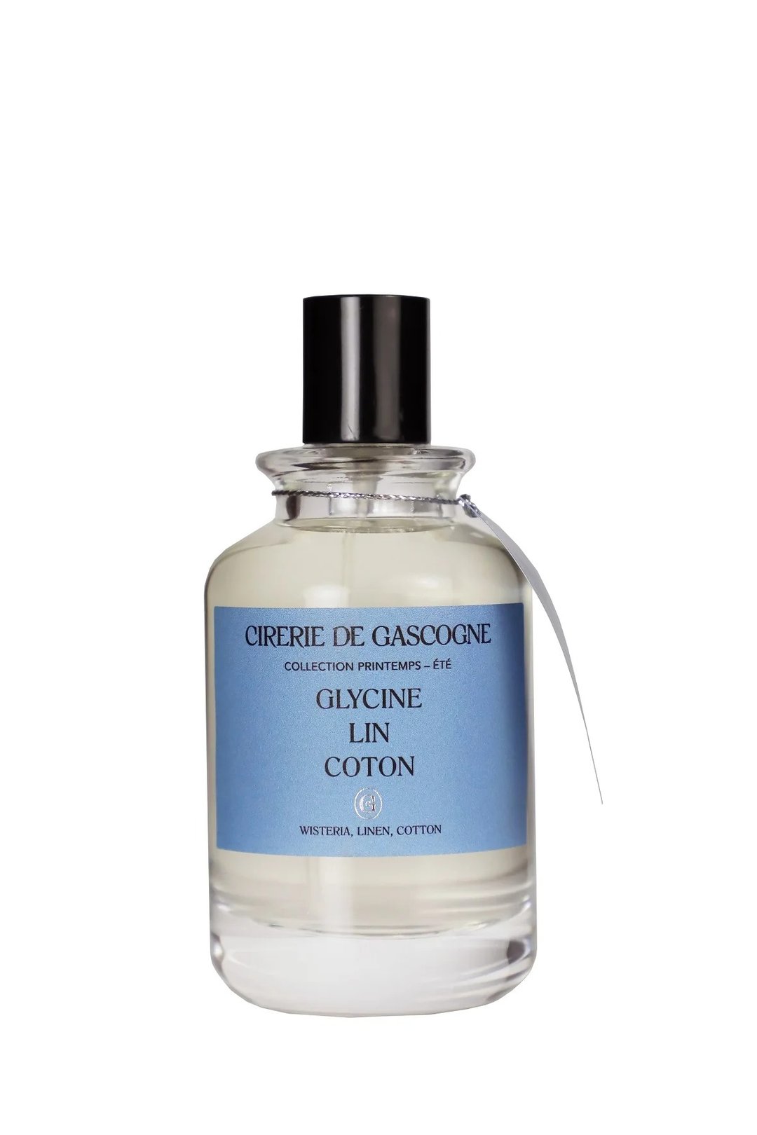 法国Cirerie de Gascogne天然香氛室内喷雾 – 紫藤花x亚麻x棉花 - 香薰/精油/线香 - 纸 蓝色