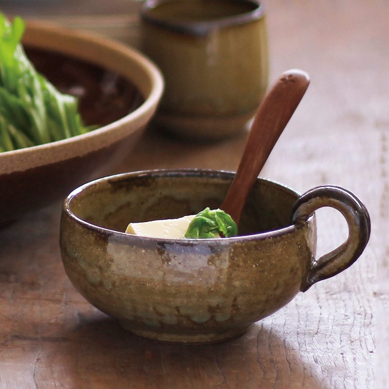 MEISTER HAND EN 汤杯(四色可选) - 碗 - 陶 卡其色