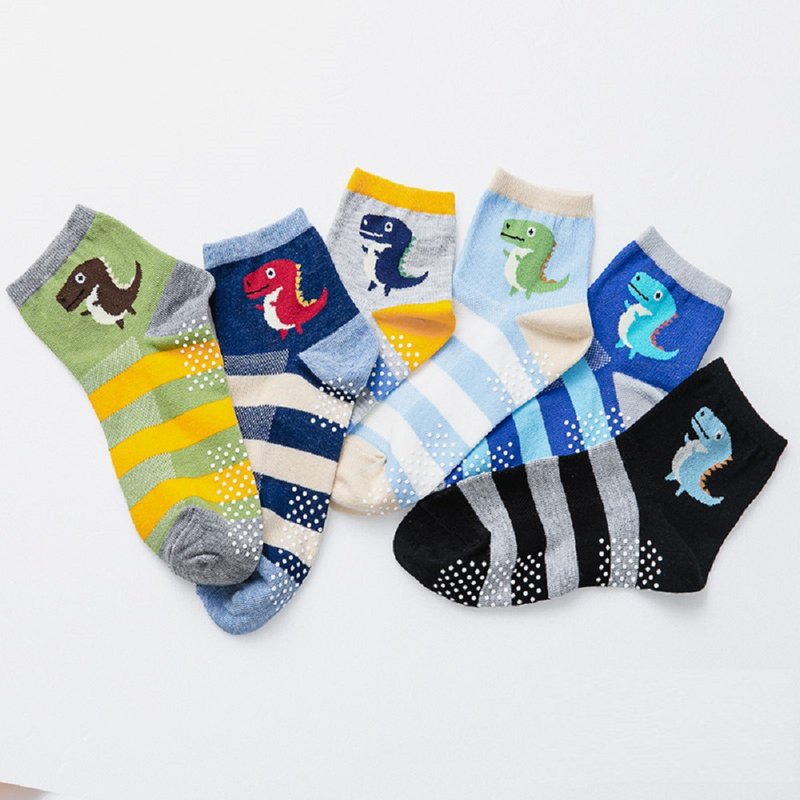 【ONEDER旺达】恐龙童袜 1/2袜-3双组 OD-A702 (组合包) - 袜子 - 其他材质 