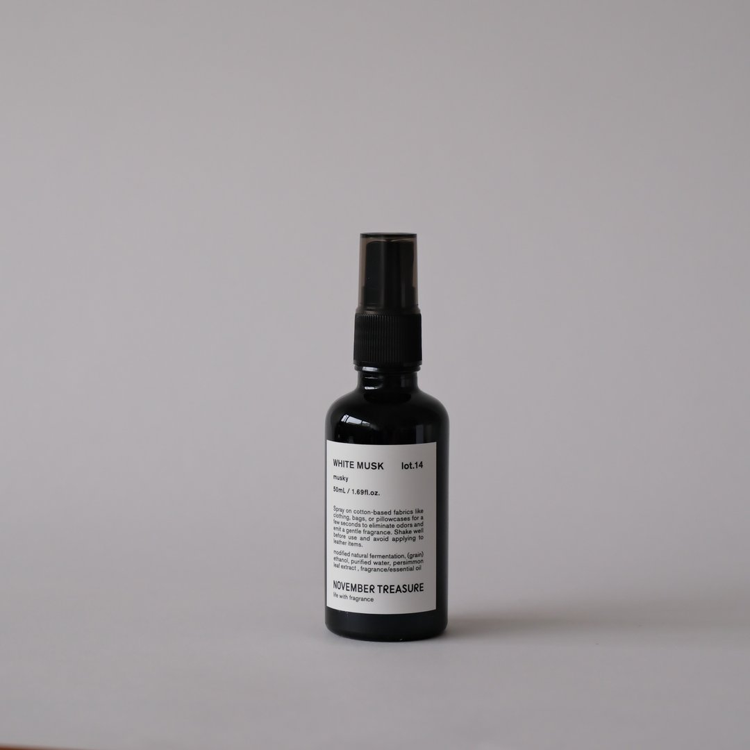14' WHITE MUSK / 织品香氛喷雾 - 香薰/精油/线香 - 其他材质 黑色