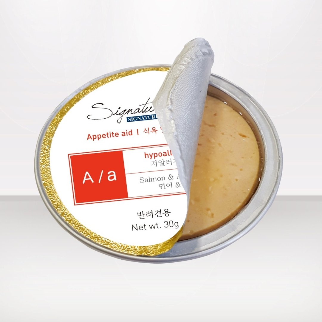 韩国SB 狗用低敏 A/a挑食名家小金罐  促进食欲 30gX8 无胶 - 狗罐头/鲜食 - 其他材质 白色