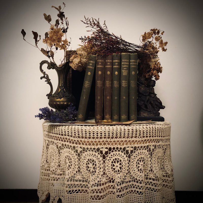 美国近百年生物自然百科全集ㄧ套6本 - 刊物/书籍 - 纸 绿色