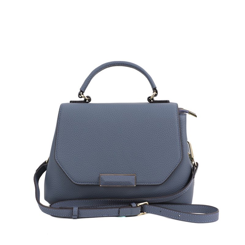 Roberta di Camerino 真皮 / 包包 / 女包 ESTHER 手提侧背包 - 手提包/手提袋 - 真皮 蓝色
