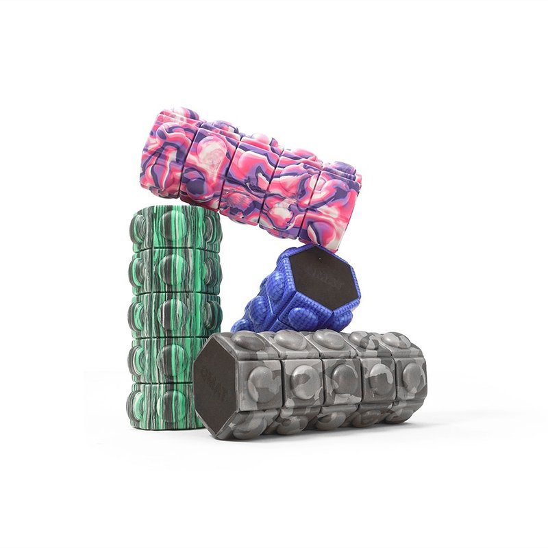 【QMAT】MiNi按摩滚筒 台湾制 - 运动配件 - 其他材质 多色