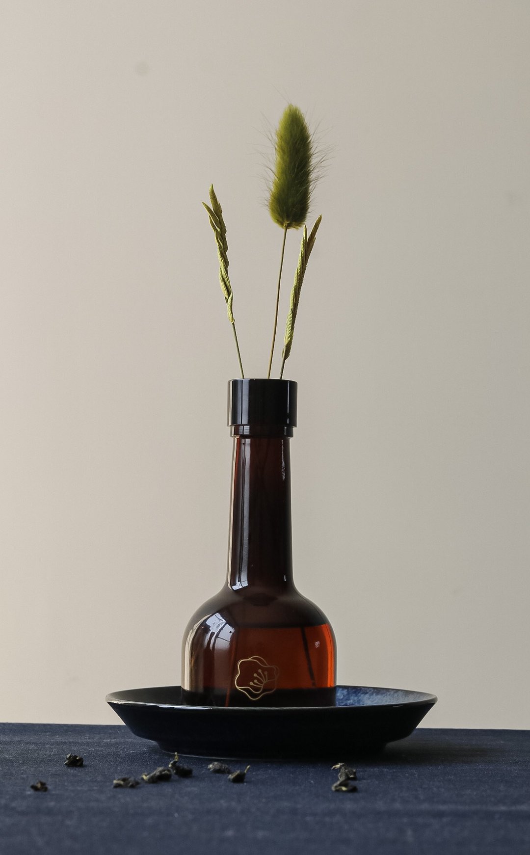 【我眼里的茶香气】冻顶乌龙茶韵扩香 - 香薰/精油/线香 - 玻璃 金色