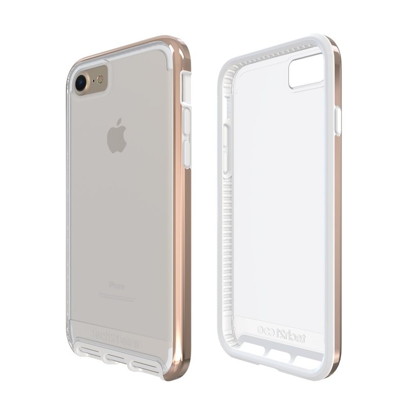 Tech21英国超冲击 iPhone 7 防撞软质保护壳(5055517362351) - 手机壳/手机套 - 纸 金色