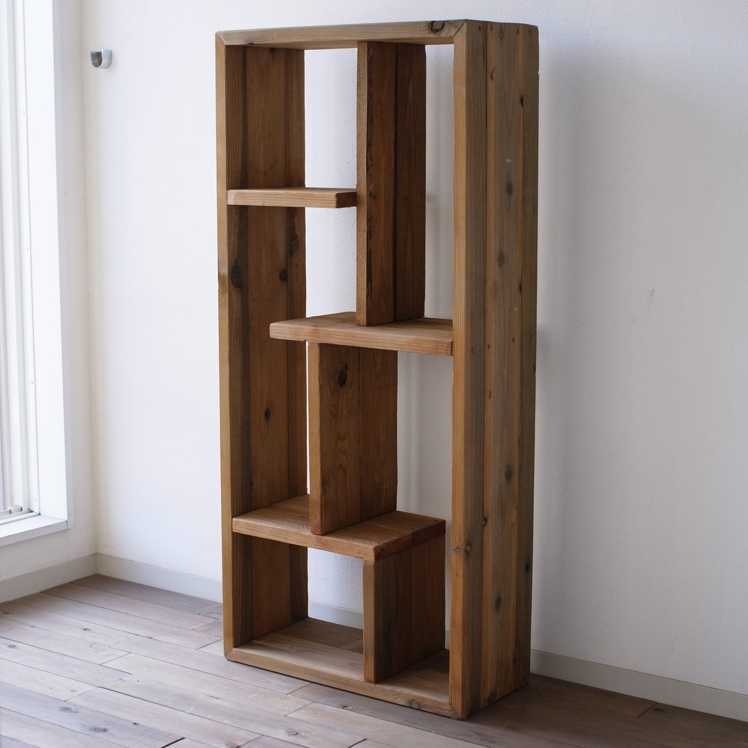 Random wood shelf 1190*550*235 - 书架/书挡 - 木头 卡其色
