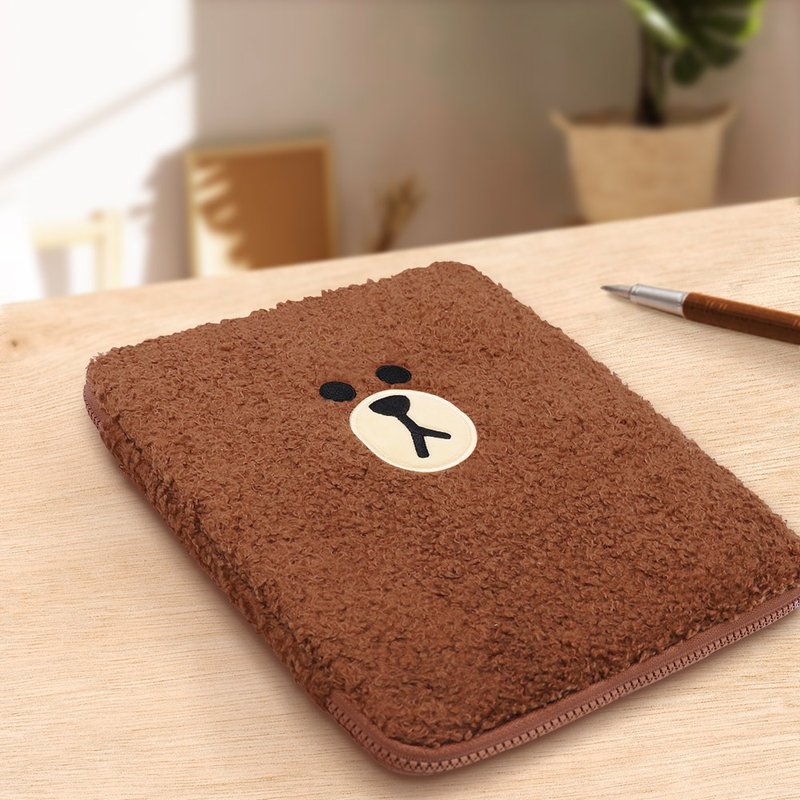 GARMMA LINE FRIENDS 11寸平板电脑包 熊大 - 平板/电脑保护壳 - 其他材质 咖啡色