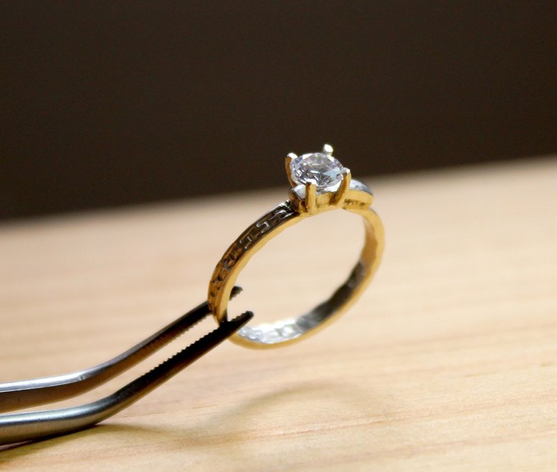 [现货*1] #015 925银 手工戒 - 戒指 - 其他金属 白色