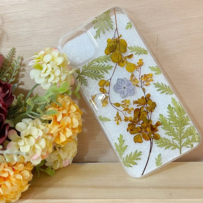 干燥花手机殻 / 周二到周日皆可预约【一人成团】 - 插画/绘画/写字 - 其他材质 