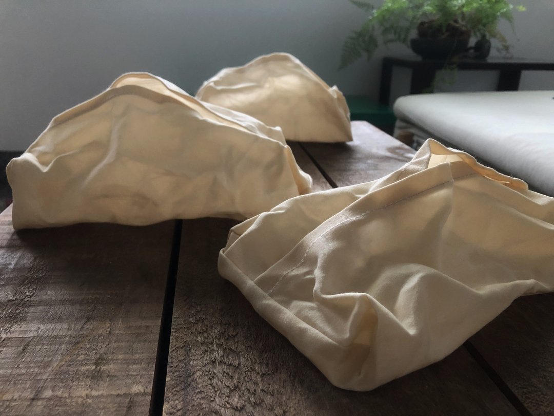 油腊加工帆布抽取卫生纸套 | 极岛冰山 - 纸巾盒 - 棉 多色